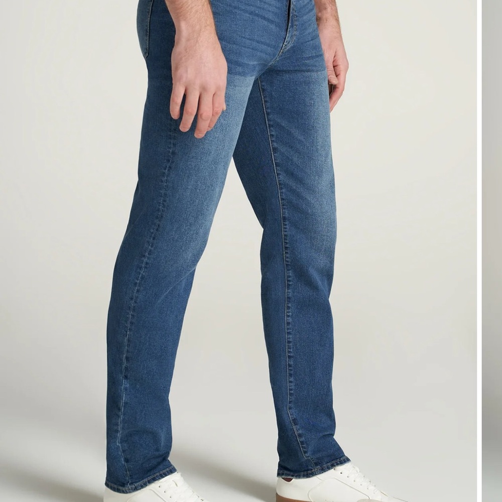 Classic Indigo Straight-Leg Jeans